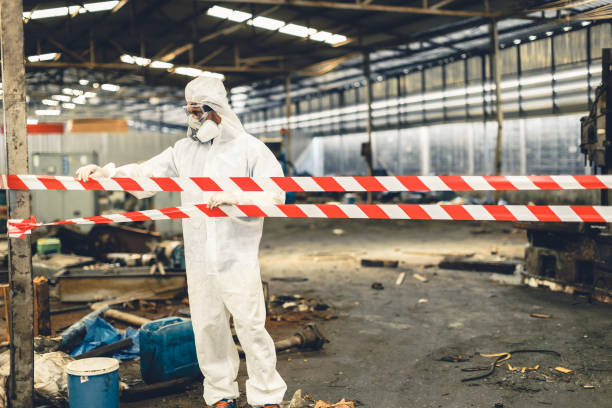 Professional Unattended Death Cleanup technician working in Franklin Lakes, NJ